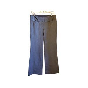 Express Editor Trousers | Women's 8R | Grey Pinstripe